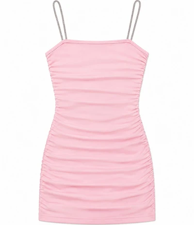 Theme NYC Big Girls Noemi Reversible Cutout Mesh Dress