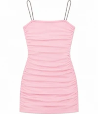 Theme NYC Big Girls Noemi Reversible Cutout Mesh Dress