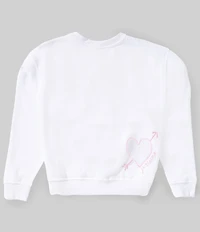 Theme NYC Big Girls Long-Sleeve Molly French Terry Sweatshirt