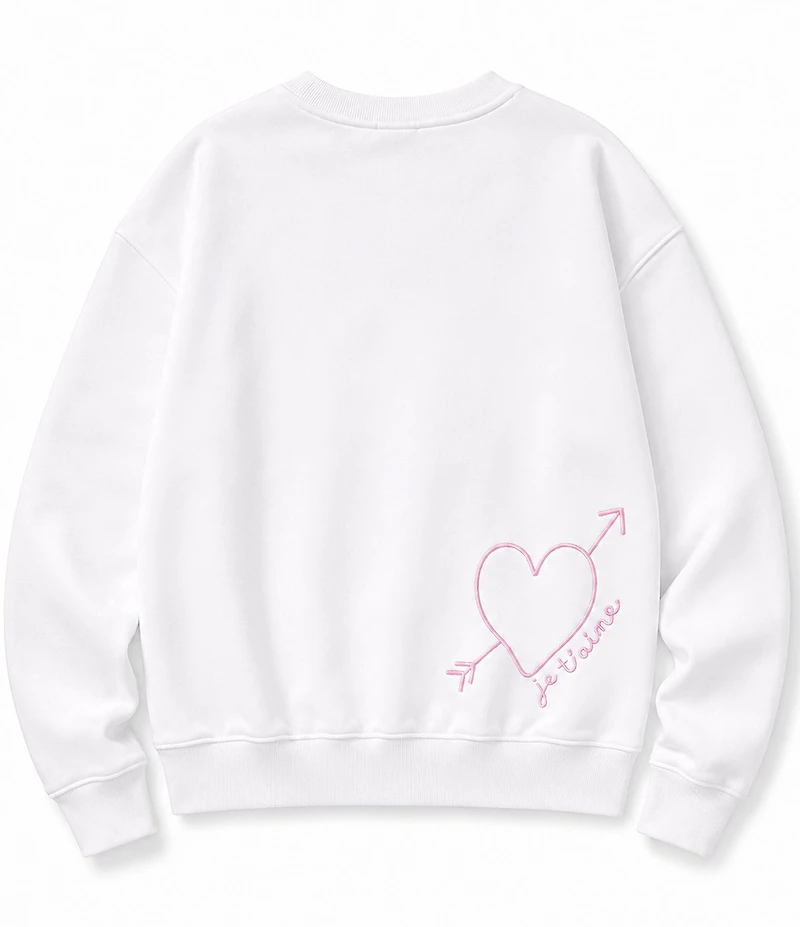 Theme NYC Big Girls Long Sleeve Molly French Terry Sweatshirt