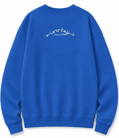 Theme NYC Big Girls #double;Low Key#double; Molly French Terry Sweatshirt
