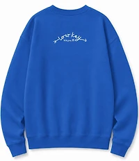 Theme NYC Big Girls #double;Low Key#double; Molly French Terry Sweatshirt