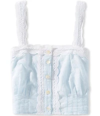 Theme NYC Big Girls Skylar Heart Tank Top