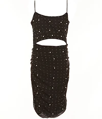 Theme NYC Big Girls Sleeveless Maddison Flip Around Mesh Dress