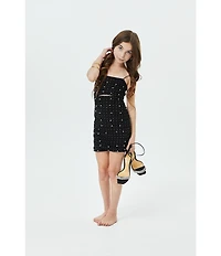 Theme NYC Big Girls Sleeveless Maddison Flip Around Mesh Dress