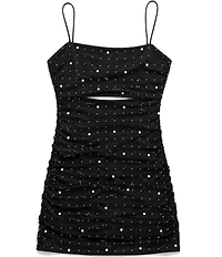 Theme NYC Big Girls Sleeveless Maddison Flip Around Mesh Dress