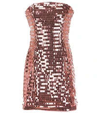 Theme NYC Big Girls Strapless Sam Sequin-Embellished Dress