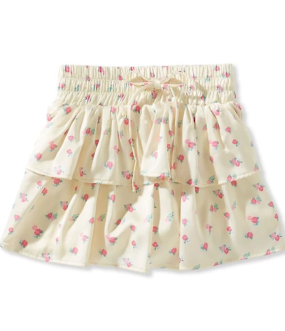 Theme NYC Big Girls Willow Ditsy Satin Skort