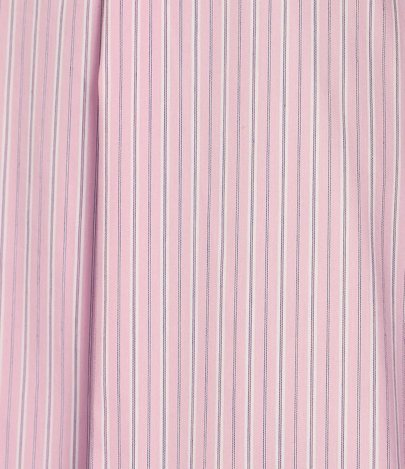 Things Between Button Front Stripe Coordinating Poplin Top