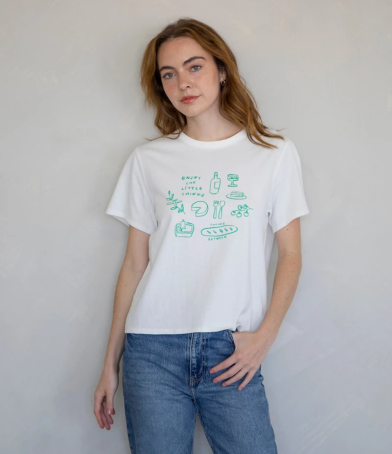 Things Between Enjoy The Little Things Graphic T-Shirt