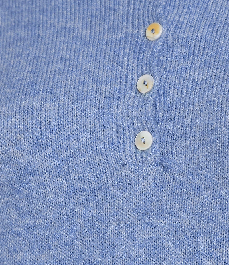 Things Between Henley Long Sleeve Sweater