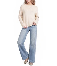 Things Between Long Sleeve Crew Neck Sweater