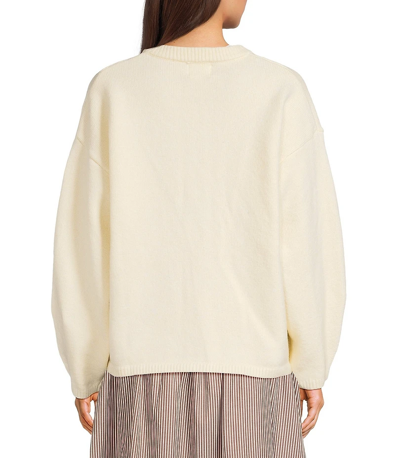 Things Between Long Sleeve Heavy Weight Button Front Cardigan