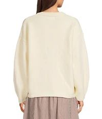 Things Between Long Sleeve Heavy Weight Button Front Cardigan
