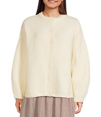 Things Between Long Sleeve Heavy Weight Button Front Cardigan