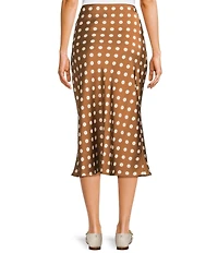 Things Between Maxi Polka Dot Skirt