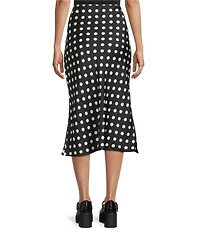 Things Between Polka Dot Midi Skirt