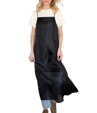 Things Between Organza Maxi Shift Dress