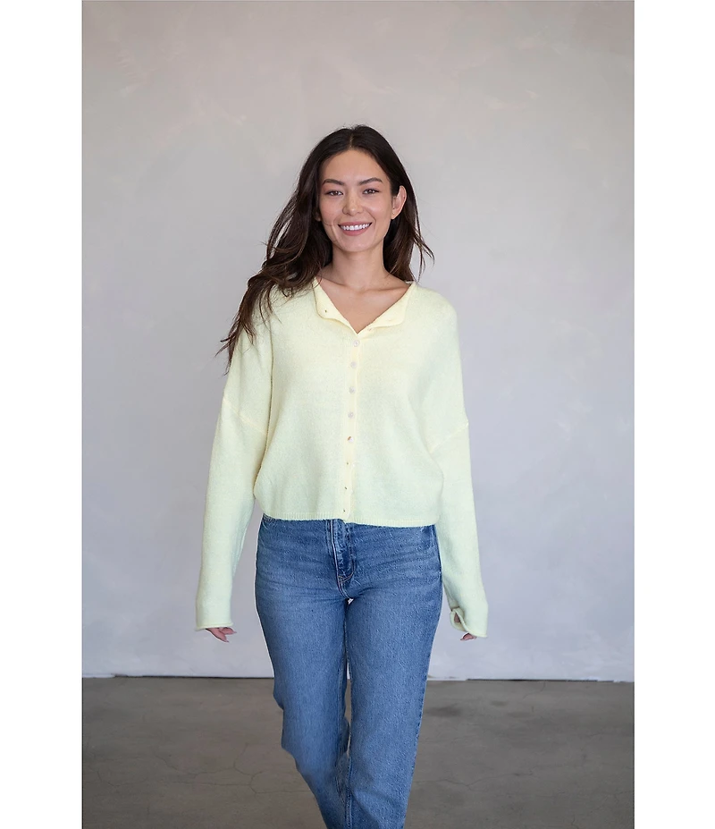 Things Between Piper Button-Front Cardigan