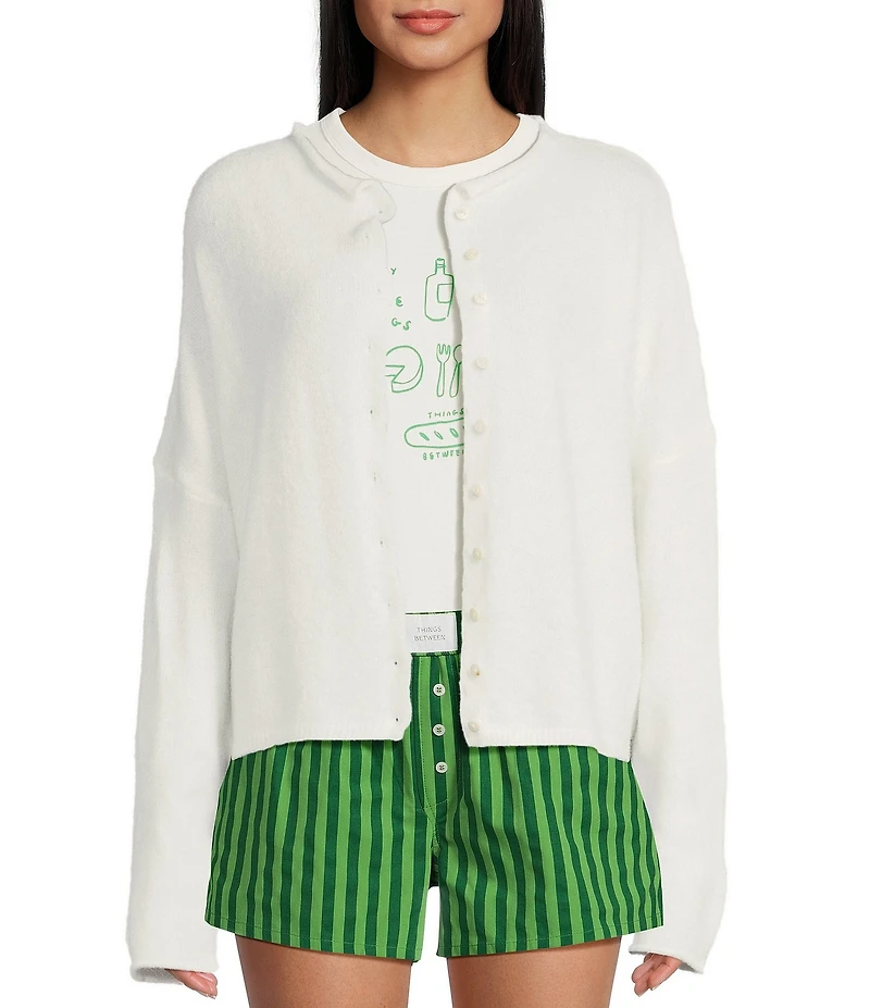 Things Between Piper Button-Front Cardigan