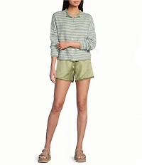 Things Between Piper Striped Button-Front Cardigan
