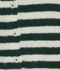 Things Between Piper Striped Button-Front Cardigan