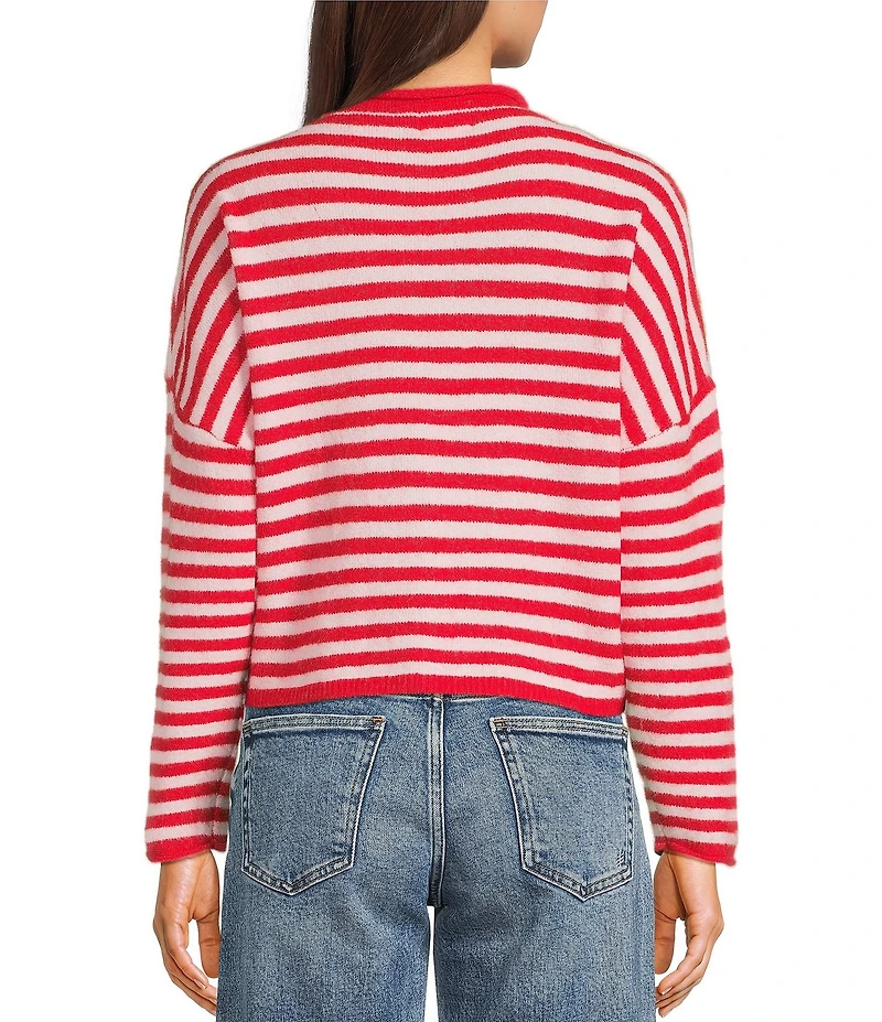 Things Between Piper Striped Button-Front Cardigan