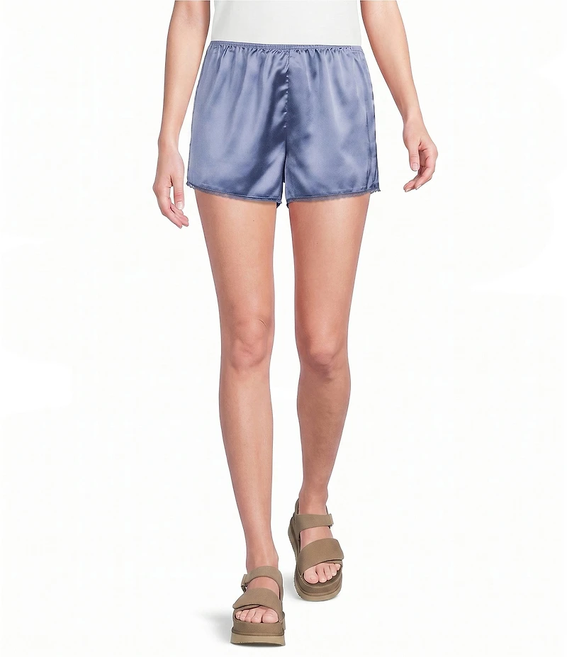 Things Between Satin Pull On Shorts