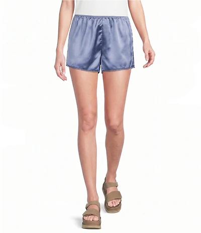 Things Between Satin Pull On Shorts