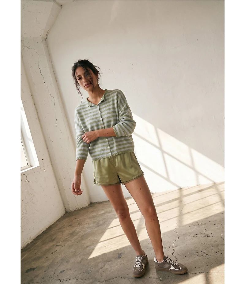 Things Between Satin Pull On Shorts