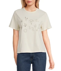 Things Between Short Sleeve Rodeo Graphic T-Shirt
