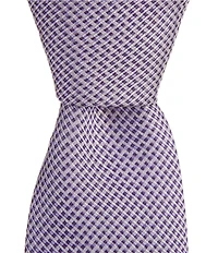 Thomas Pink Crescent Micro 3.25#double; Silk Tie