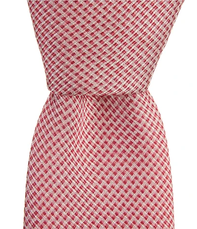Thomas Pink Crescent Micro Traditional Silk Tie