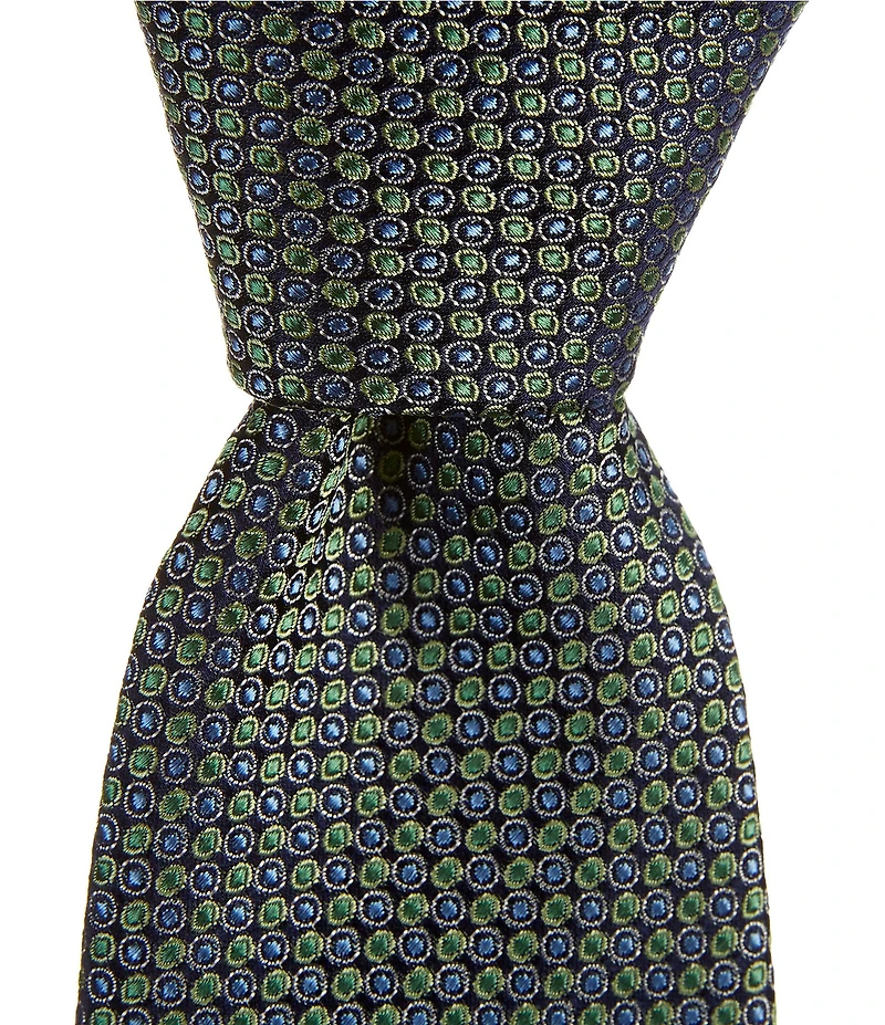 Thomas Pink Derrick Neat 3.25#double; Silk Tie