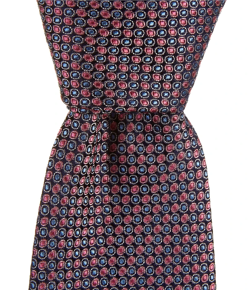 Thomas Pink Derrick Neat 3.25#double; Silk Tie