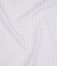 Thomas Pink Tailored Fit Spread Collar Checked Dobby Dress Shirt