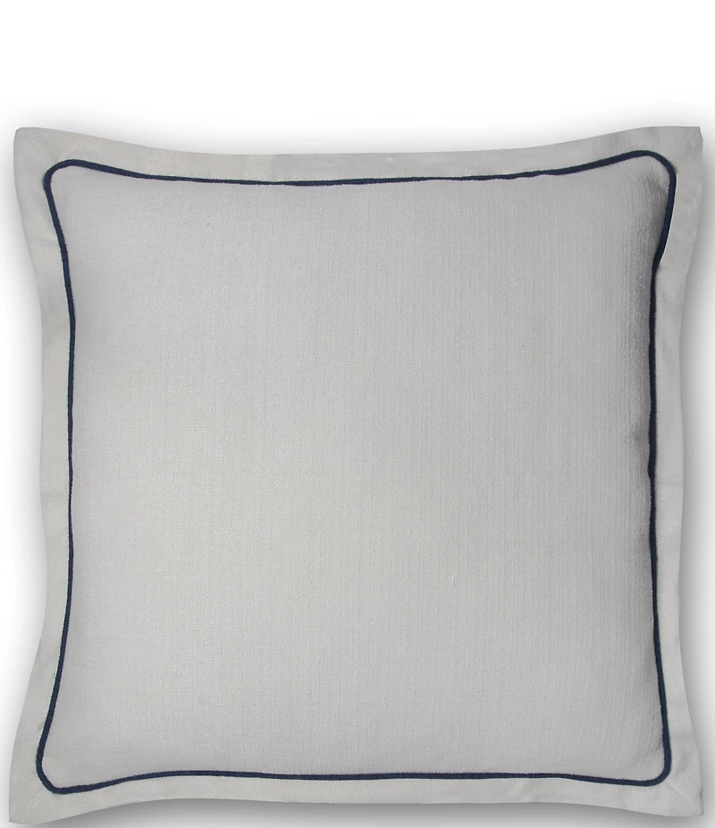 Thread and Weave Brentwood Piped Cord Detail Euro Sham