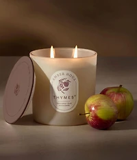 Thymes Amber Hour 2- Wick Aromatic Candle, 13 oz.