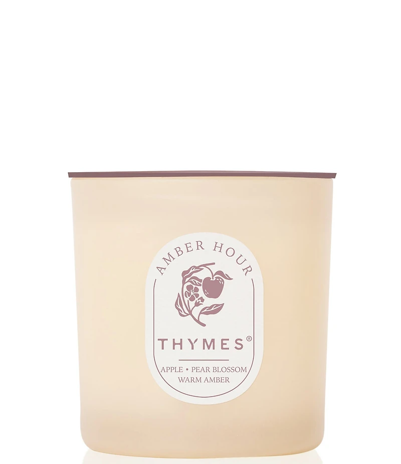 Thymes Amber Hour 2- Wick Aromatic Candle, 13 oz.