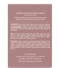 Thymes Amber Hour Poured Aromatic Candle, 6.5 oz.