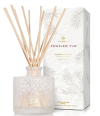 Thymes Flocked Collection Frasier Fir Petite Reed Diffuser, 4 oz.