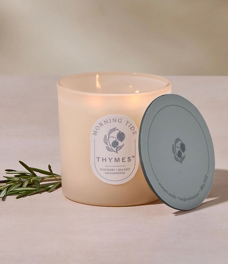 Thymes Morning Tide 2-Wick Aromatic Candle, 13 oz.