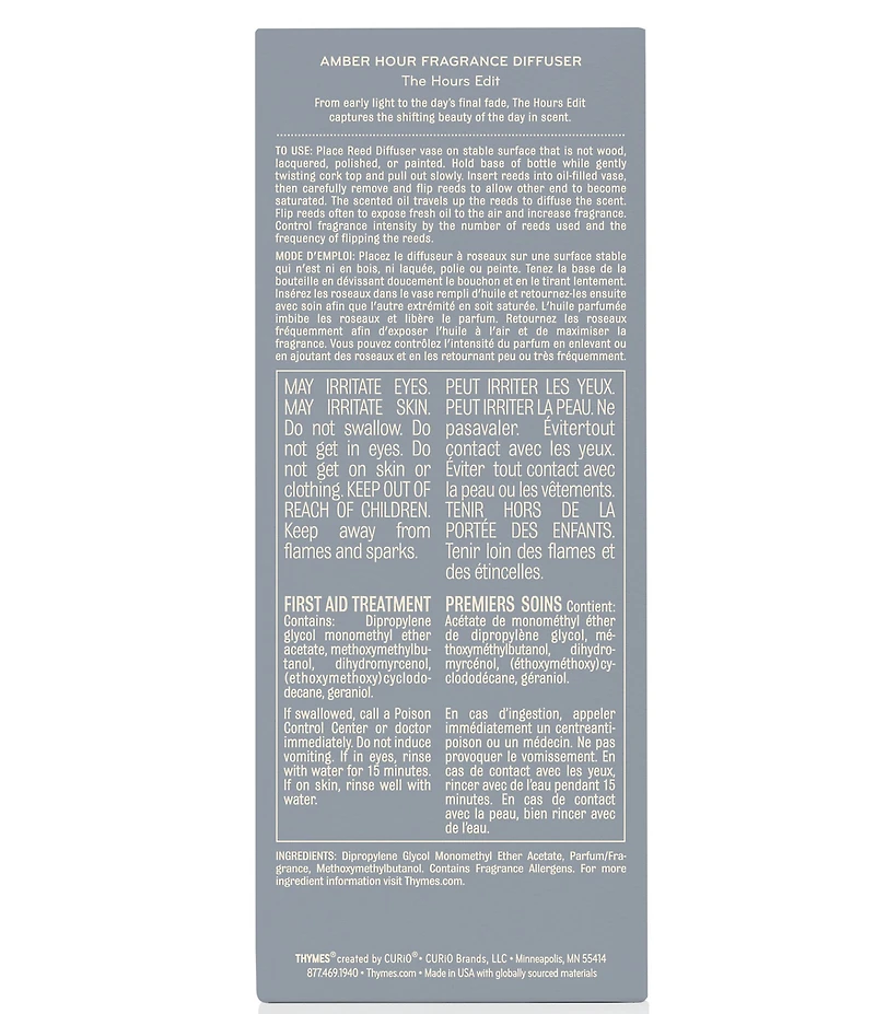 Thymes Morning Tide Petite Reed Diffuser