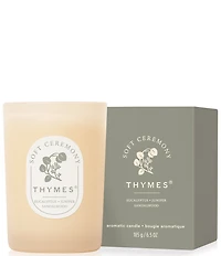 Thymes Soft Ceremony Poured Candle, 6.5 oz.