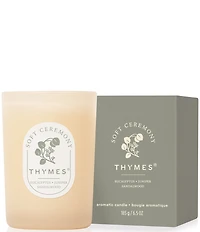 Thymes Soft Ceremony Poured Candle, 6.5 oz.
