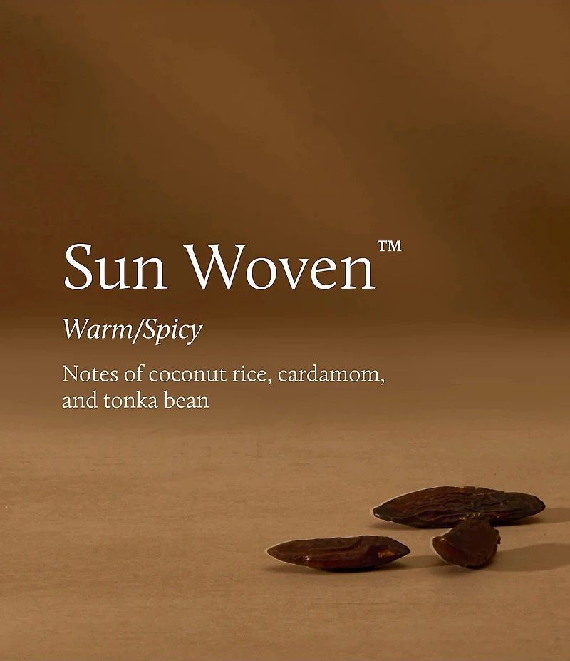 Thymes Sun Woven 2-Wick Aromatic Candle, 13 oz.