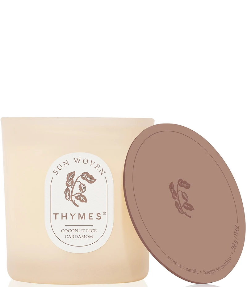 Thymes Sun Woven 2-Wick Aromatic Candle, 13 oz.