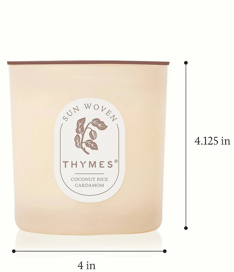 Thymes Sun Woven 2-Wick Aromatic Candle, 13 oz.
