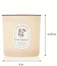 Thymes Sun Woven 2-Wick Aromatic Candle, 13 oz.