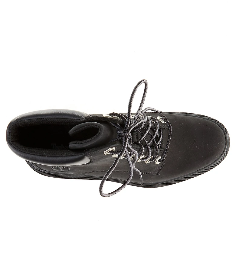 Timberland Allington Heights Nubuck Suede Block Heel Booties